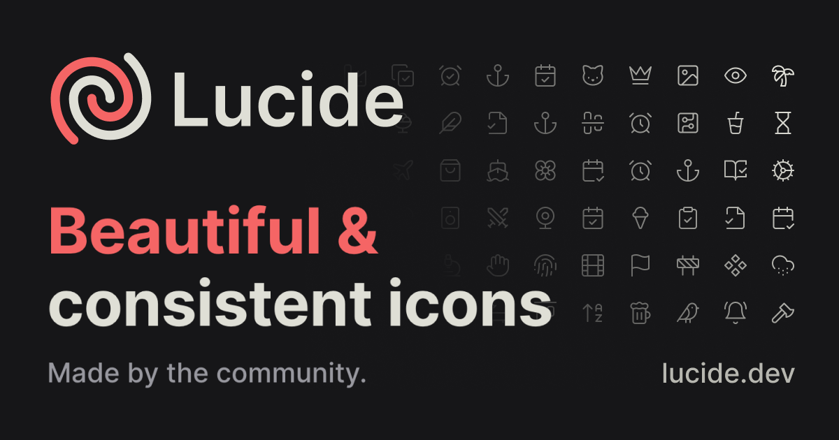 Lucide Icons